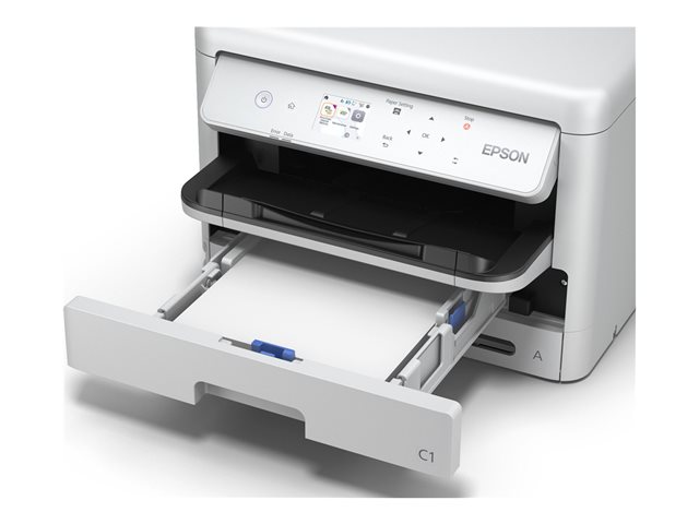 Epson WorkForce Pro WF-M5399DW - Drucker - s/w - Duplex - Tintenstrahl - A4/Legal - 1200 x 2400 dpi - bis zu 25 Seiten/Min. - Kapazität: 330 Blätter - USB 2.0, Gigabit LAN, Wi-Fi(ac)