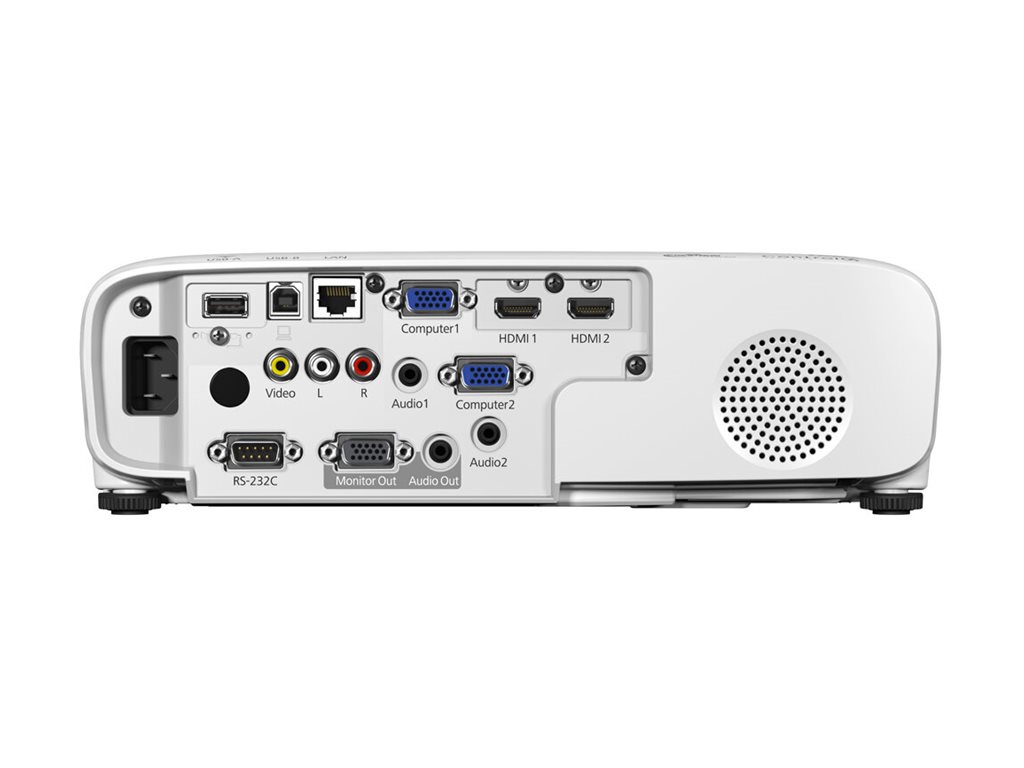 Epson EB-W49 - 3-LCD-Projektor - tragbar - LAN - weiß