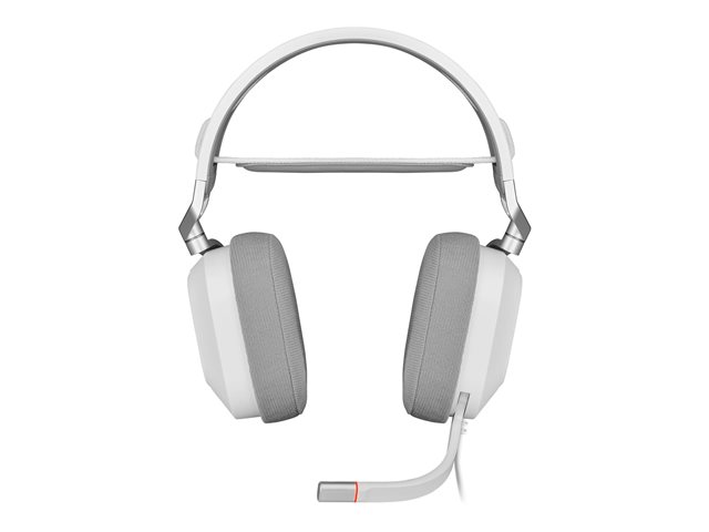 CORSAIR Gaming HS80 RGB - Headset - ohrumschließend - kabelgebunden - USB - weiß