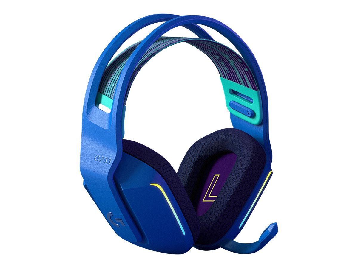 Logitech G G733 LIGHTSPEED Wireless RGB Gaming Headset - Headset