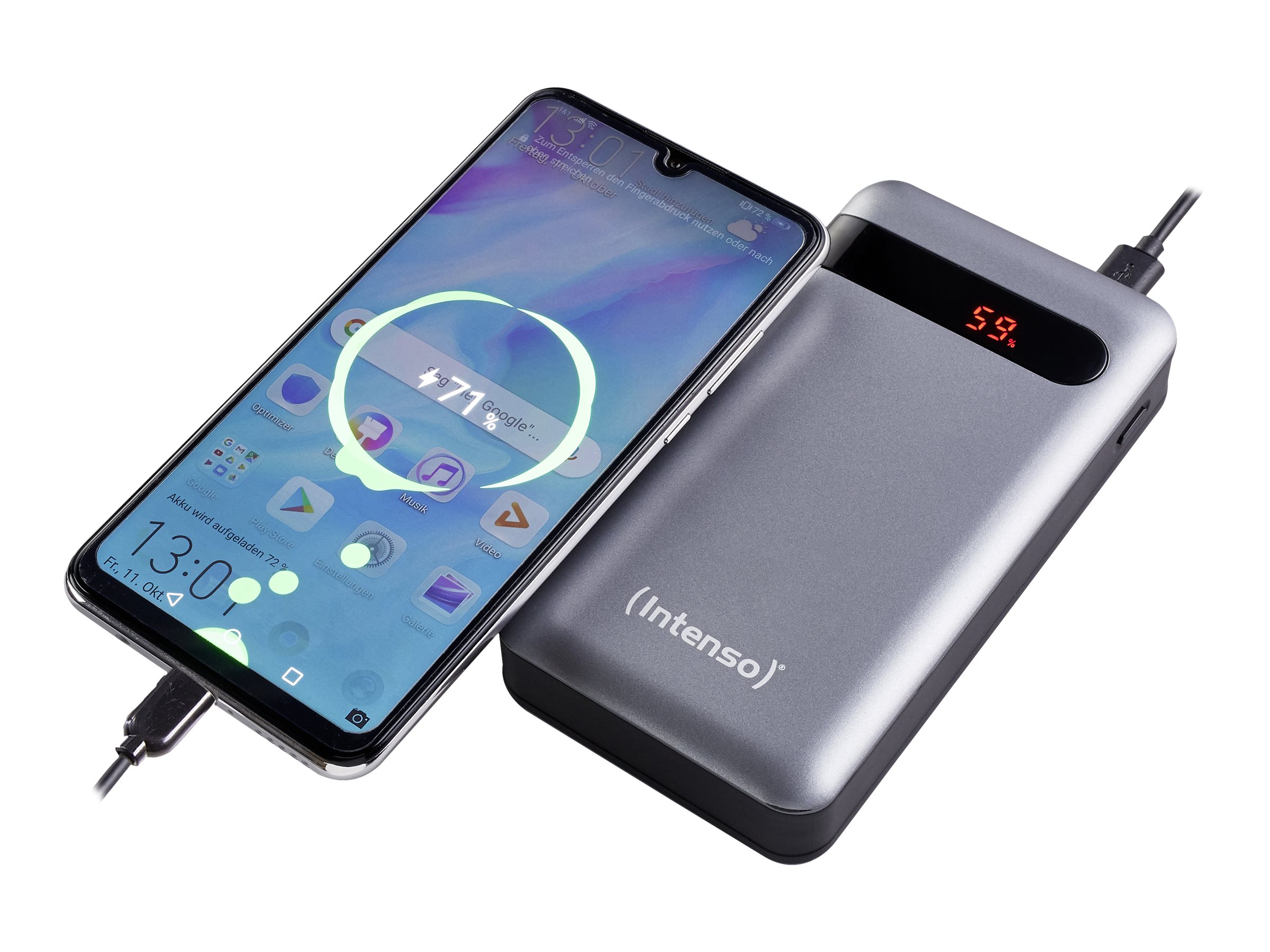 Intenso PD20000 Powerbank - Li-Pol - USB
24 pin USB-C