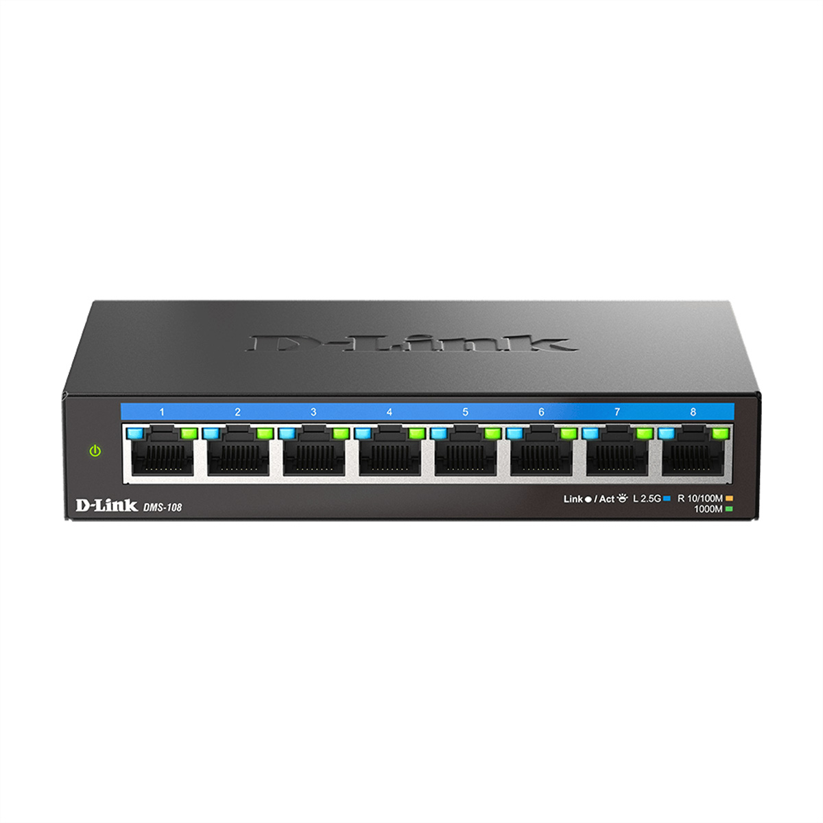 D-Link DMS 108 - Switch - 8 AnschlÃ¼sse - unmanaged
