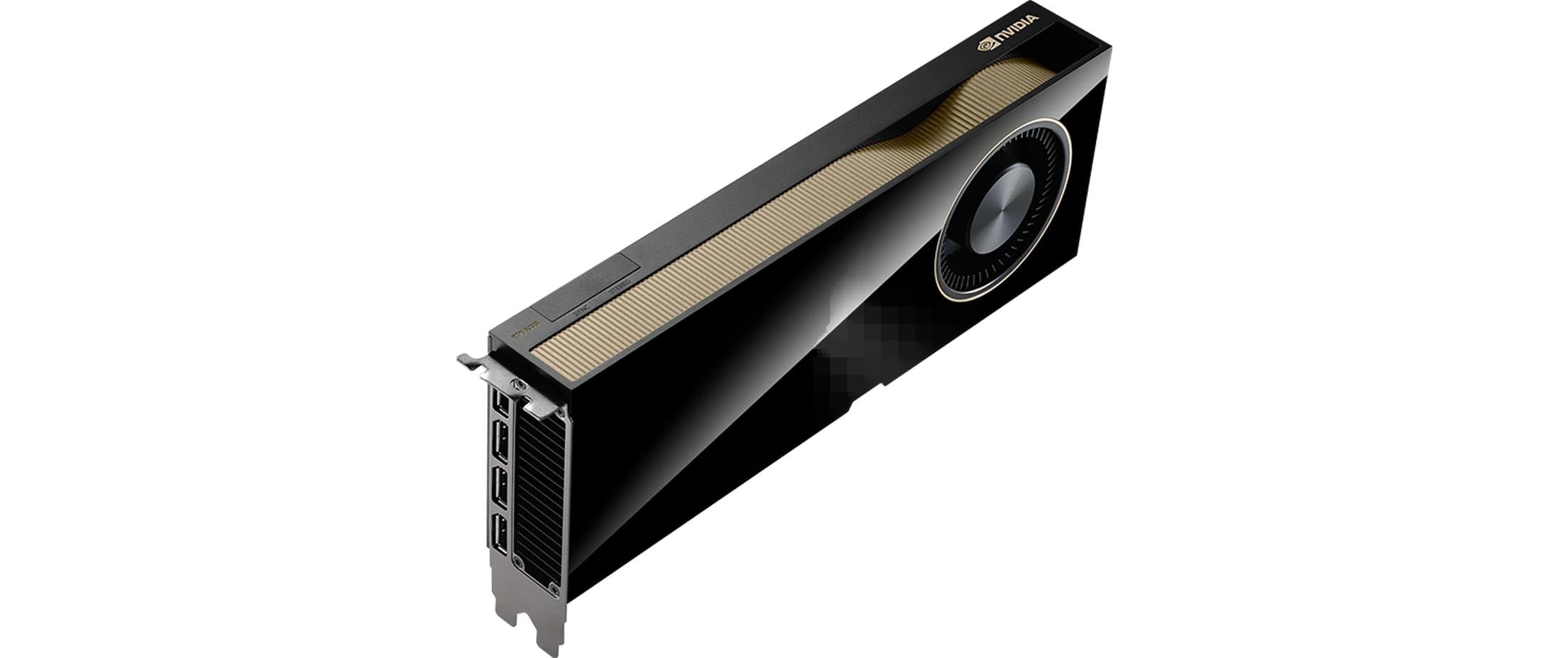 PNY NVIDIA Quadro RTX 6000 48GB GDDR6 Workstation Grafikkarte 4x DP Small