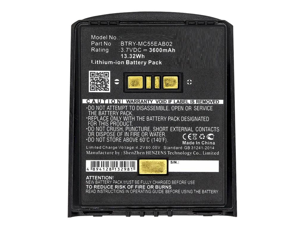 CoreParts - Handheld-Akku - Li-Ion - 3600 mAh - 13.3 Wh