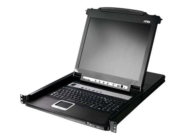 ATEN Slideaway CL5708M - KVM-Konsole - 43,2 cm (17") - Rack - einbaufähig - 1280 x 1024 - 1U (CL5708M-ATA-GG)