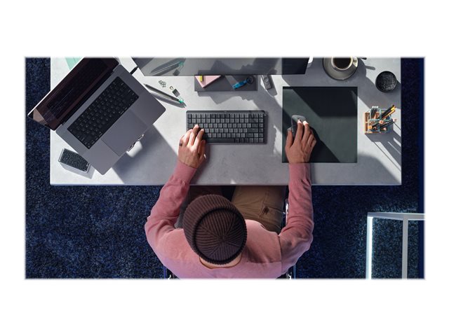 Logitech MX Master 3S Performance Wireless Mouse - Maus - Bluetooth
2.4 GHz - Schwarz