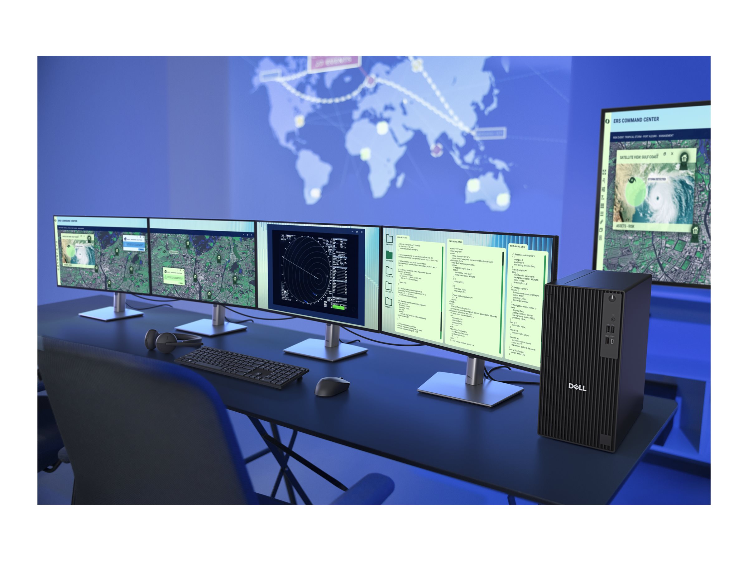 Dell Pro Tower QCT1250 - Tower - Core Ultra 5 235 3.4 GHz - 16 GB - SSD 512 GB