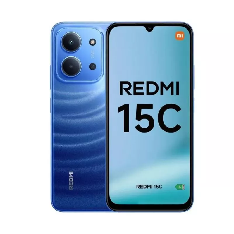 Xiaomi Redmi 15C 4G Dual Sim 4GB RAM 256GB, Moonlight Blue (MZB0LIEEU)