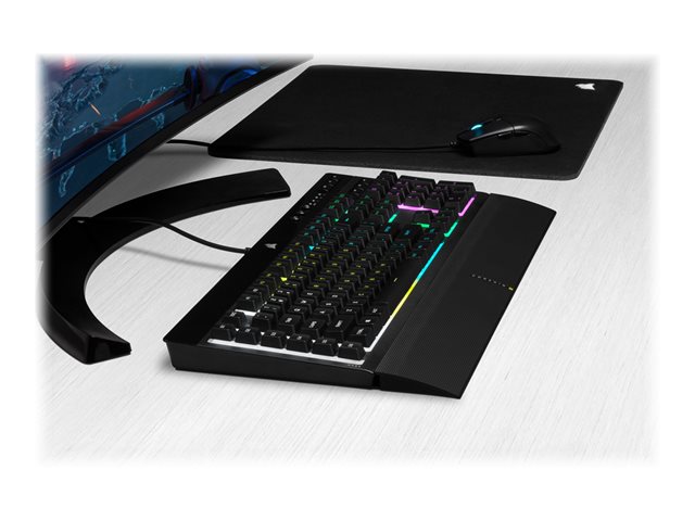 CORSAIR Gaming K55 RGB PRO - Tastatur - Deutsch - Schwarz Eingabegerät