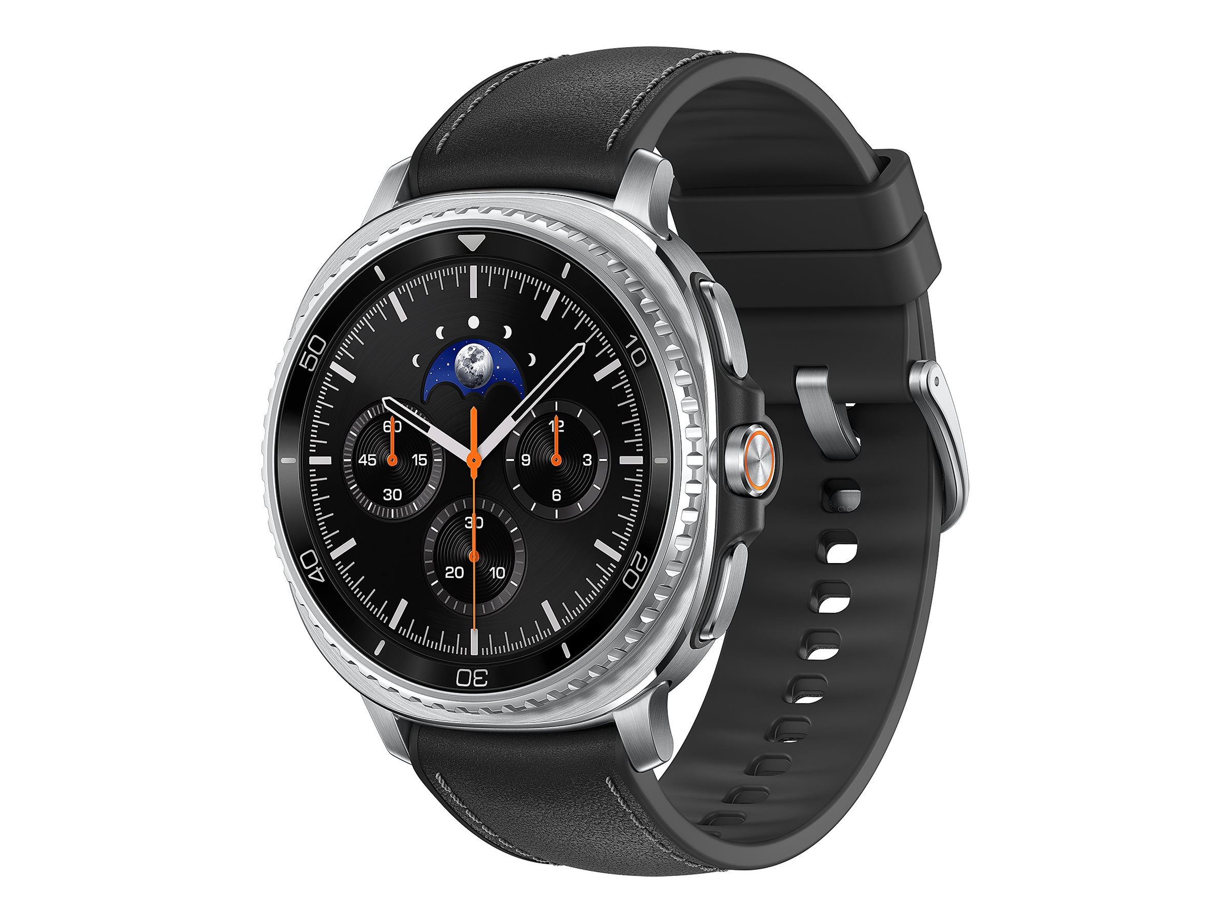 Samsung Galaxy Watch8 Classic intelligente Uhr mit Hybridband - 64 GB - Schwarz