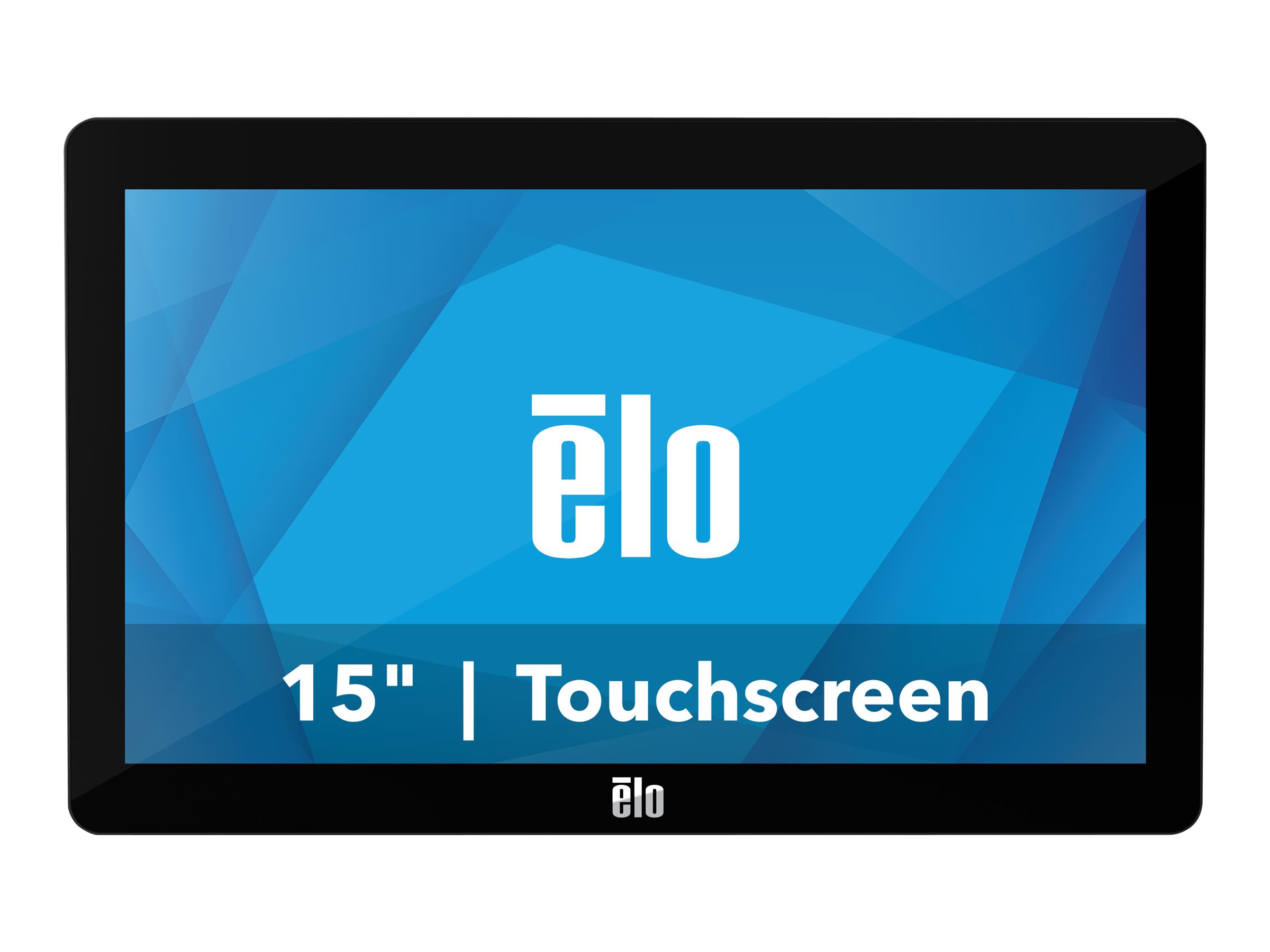 Elo 1502L - Ohne Standfuß - M-Series - Digital Signage Display - 39.6 cm (15.6") - Touchscreen - 1920 x 1080 Full HD (1080p) @ 60 Hz - 300 cd/m² - 700:1 - 35 ms - HDMI, VGA - Lautsprecher - Schwarz