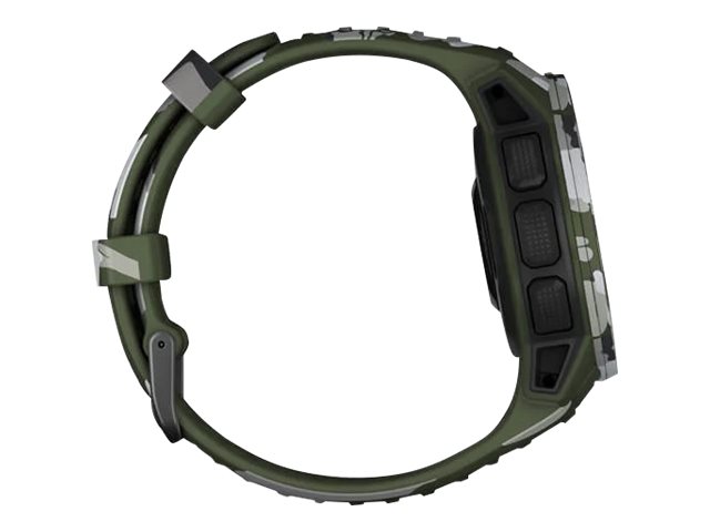 Garmin Instinct Solar Camo Edition - Lichen Camo - Sportuhr mit Band - Lichen Camo