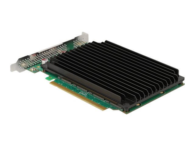 Delock PCI Express x16 Card to 4 x internal NVMe M.2 Key M - Bifurcation - Speicher-Controller - M.2 NVMe Card - PCIe 4.0 x16