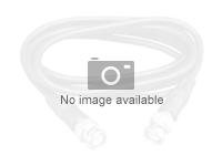 Delock - Patch-Kabel - RJ-45 (M) links gewinkelt zu RJ-45 (M) rechtwinklig - 50 cm - 6 mm - S/FTP - CAT 6a - halogenfrei, bis zu 10 Gbps Datentransferrate, Steckerbelegung 1:1 - Schwarz