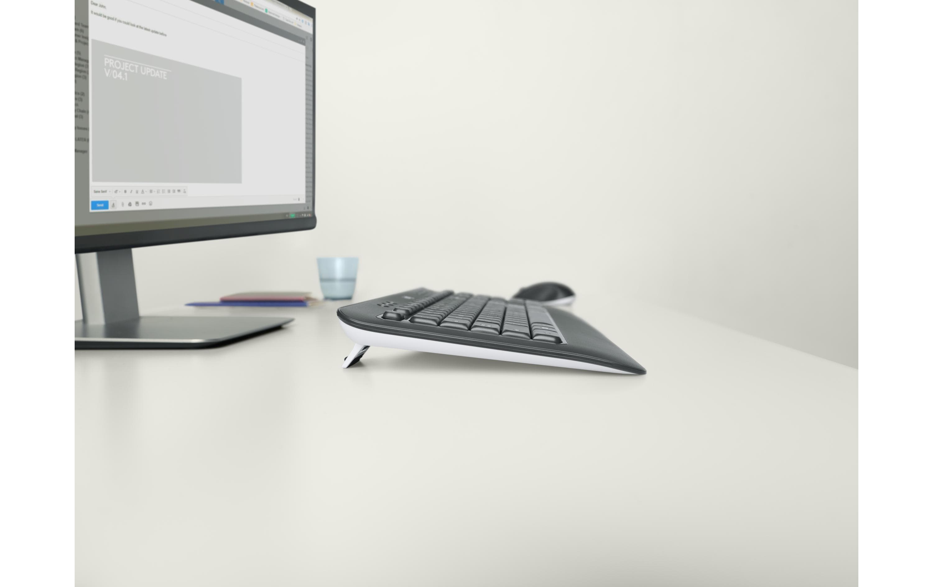 Logitech Tastatur-Maus-Set MK540 Advanced DE-Layout