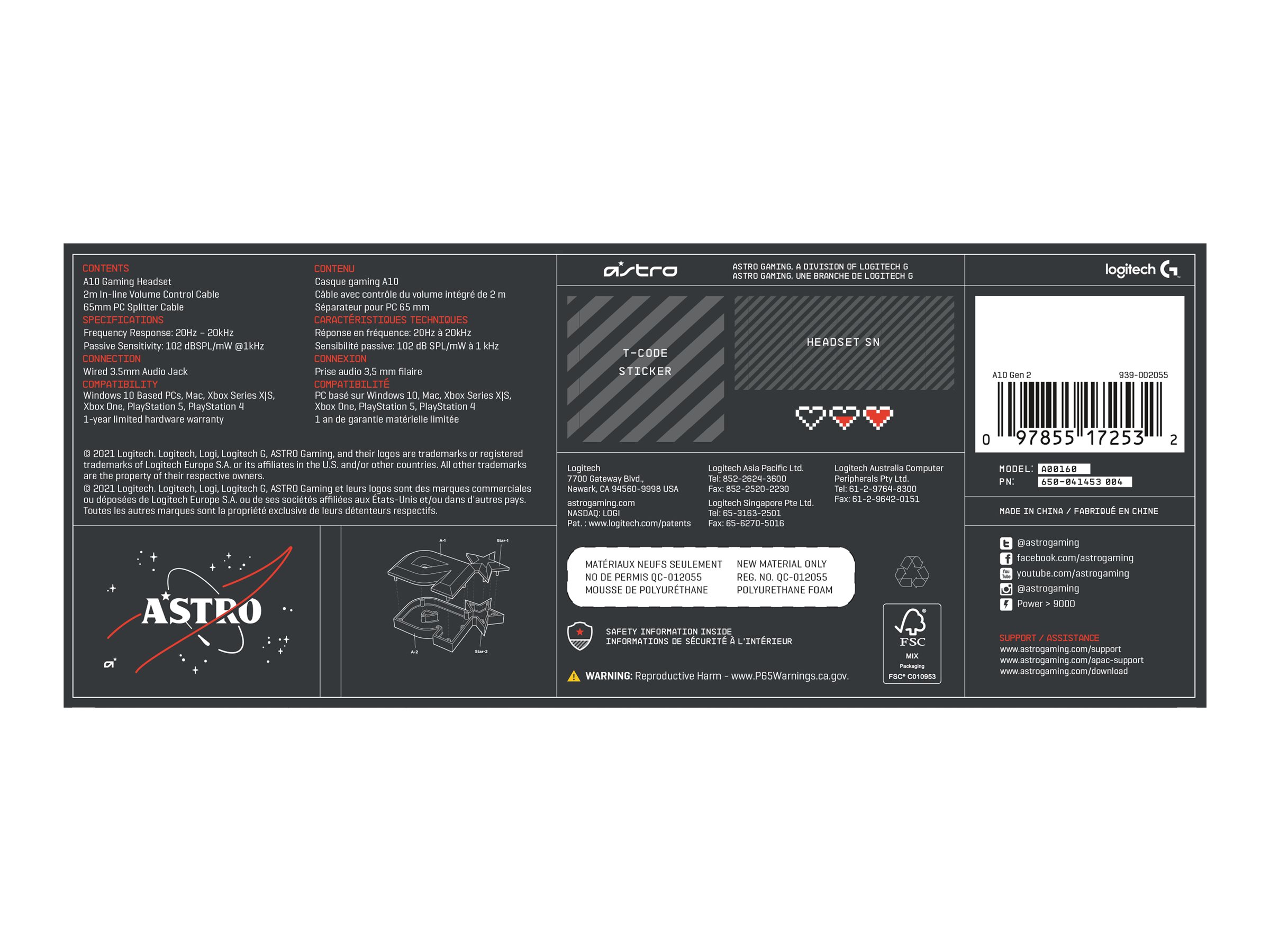 ASTRO Gaming A10 Gen 2 - Headset
