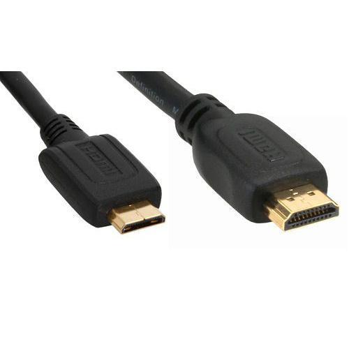 InLine Mini High Speed HDMI Cable - HDMI-Kabel - HDMI männlich zu mini HDMI männlich - 2 m - Schwarz