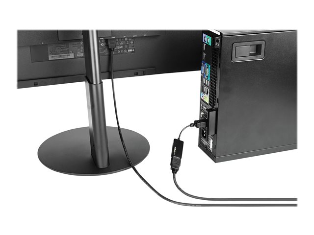 StarTech.com DisplayPort auf HDMI Adapter - 4K DP zu HDMI Konverter - UHD 4K 60Hz - Videokonverter