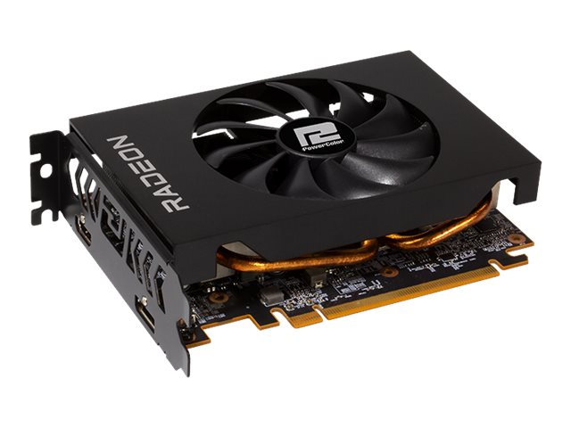 PowerColor Radeon RX 6500 XT - Grafikkarten - Radeon RX 6500 XT - 4 GB GDDR6 - PCIe 4.0 - HDMI, DisplayPort - Box