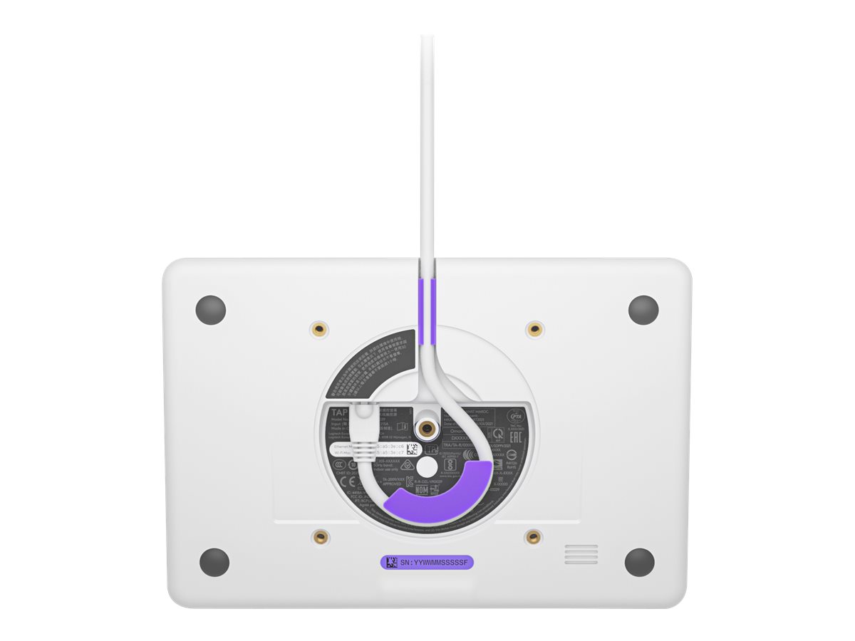 Logitech Tap IP - Videokonferenzkomponente - weiß