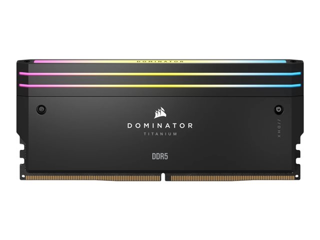 CORSAIR Dominator Titanium RGB - DDR5 - Kit - 48 GB: 2 x 24 GB - DIMM 288-PIN - 7200 MHz / PC5-57600 - ungepuffert
