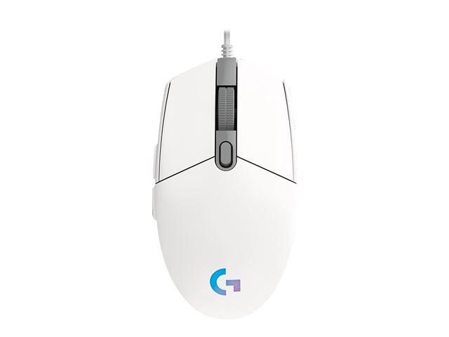 Logitech Gaming Mouse G102 LIGHTSYNC - Maus - USB - weiß
