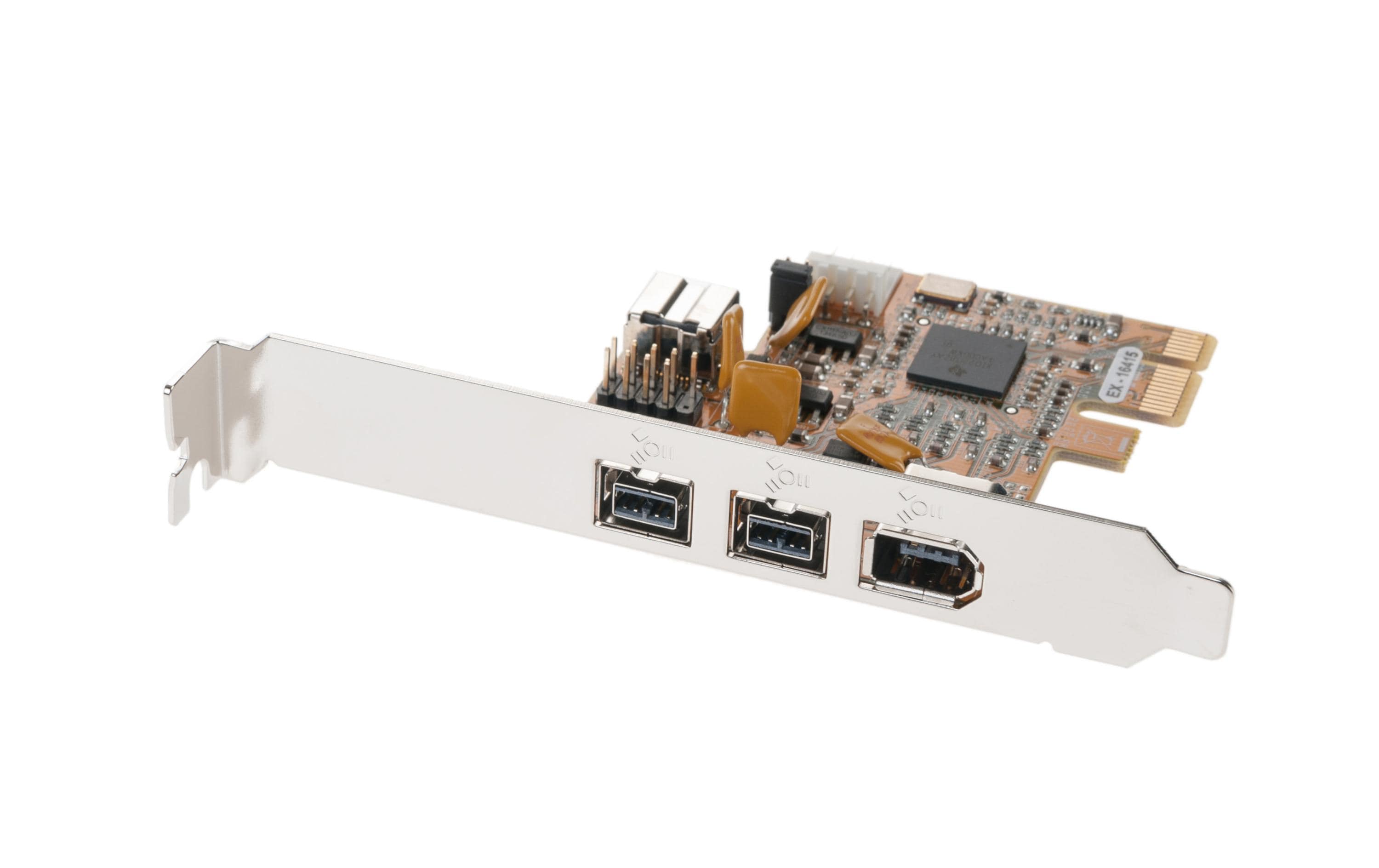 Exsys EX-16415 - FireWire-Adapter - PCIe - 3 Anschlüsse