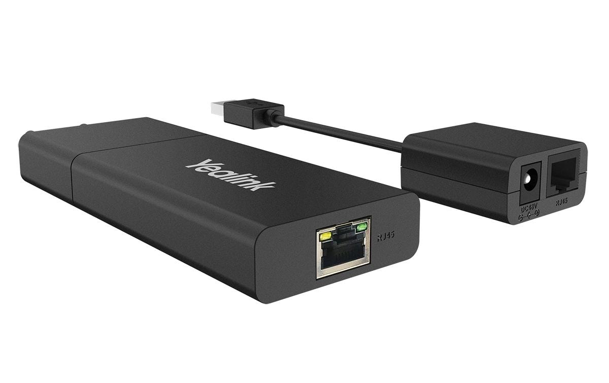 Yealink USB2CAT5E-EXT - USB-Erweiterung - über CAT 5e - 2 Anschlüsse - bis zu 40 m