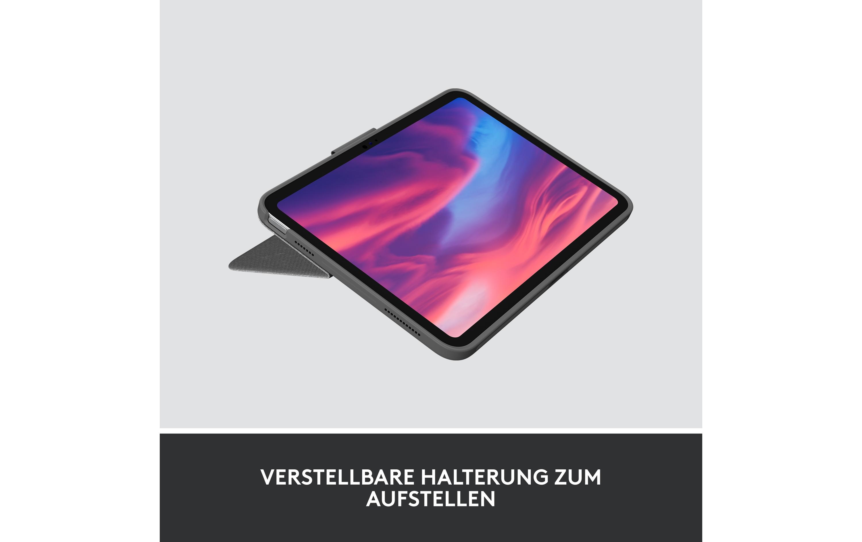 Logitech Tablet Tastatur Cover Combo Touch iPad 10.9" (10. Gen.)