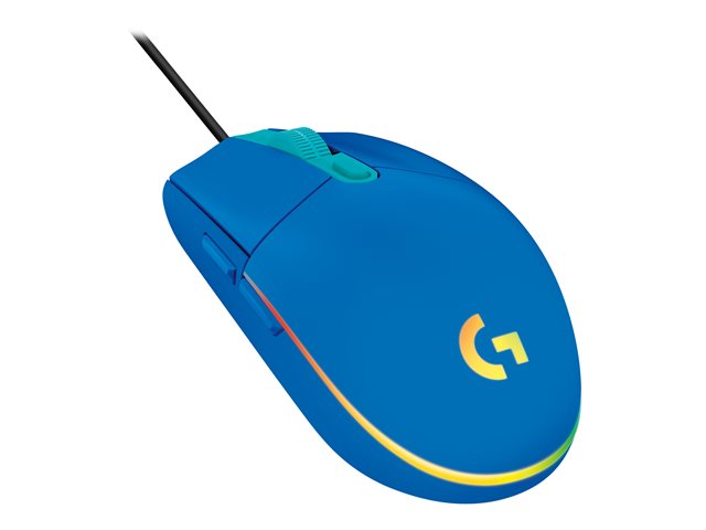Logitech Gaming Mouse G203 LIGHTSYNC - Maus - USB - Blau