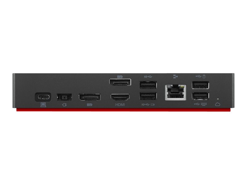 Lenovo ThinkPad Universal USB-C Smart Dock - Dockingstation - USB-C - HDMI
2 x DP - 1GbE