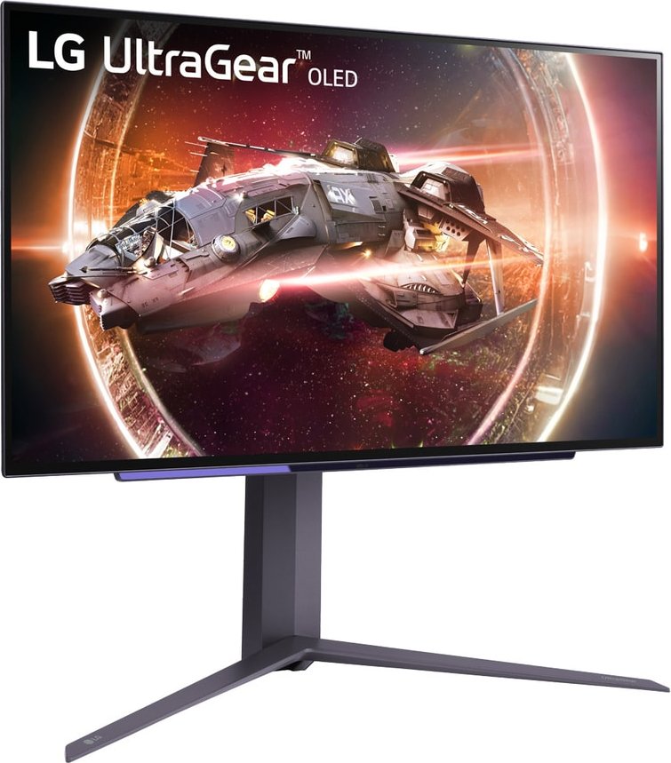 LG UltraGear 27GS95QE-B - OLED-Monitor - Gaming - 68.6 cm (27") (26.5" sichtbar) - 2560 x 1440 QHD @ 240 Hz - 1000 cd/m² - 1500000:1 - DisplayHDR 400 True Black - 0.03 ms - 2xHDMI, DisplayPort
