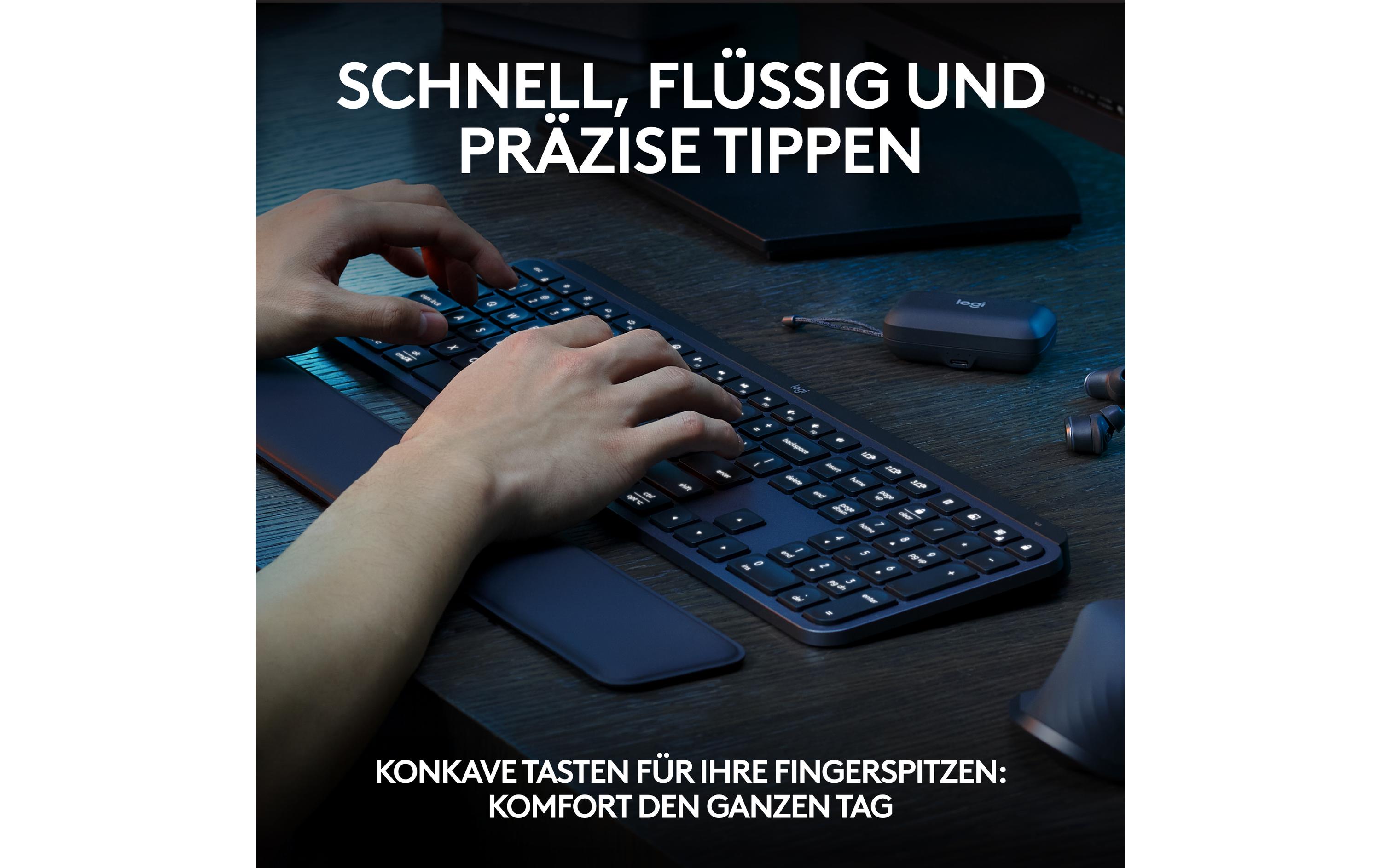 Logitech Tastatur MX Keys S CH-Layout