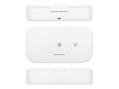 Manhattan UV Desinfektionsbox mit 10W Induktionsladepad, weiß