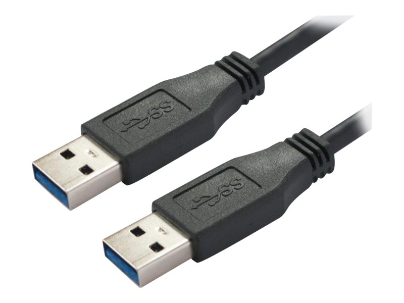Bachmann - USB-Kabel - USB Typ A (M) zu USB Typ A (M) - USB 3.0 - 3 m - Schwarz