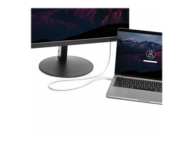 StarTech.com 6.6ft (2m) Thunderbolt 3 Cable
20Gbps
100W PD
4K Video
Thunderbolt-Certified
Compatible w/ TB4/USB 3.2/DisplayPort - Thunderbolt-Kabel - 24 pin USB-C zu 24 pin USB-C - 2 m