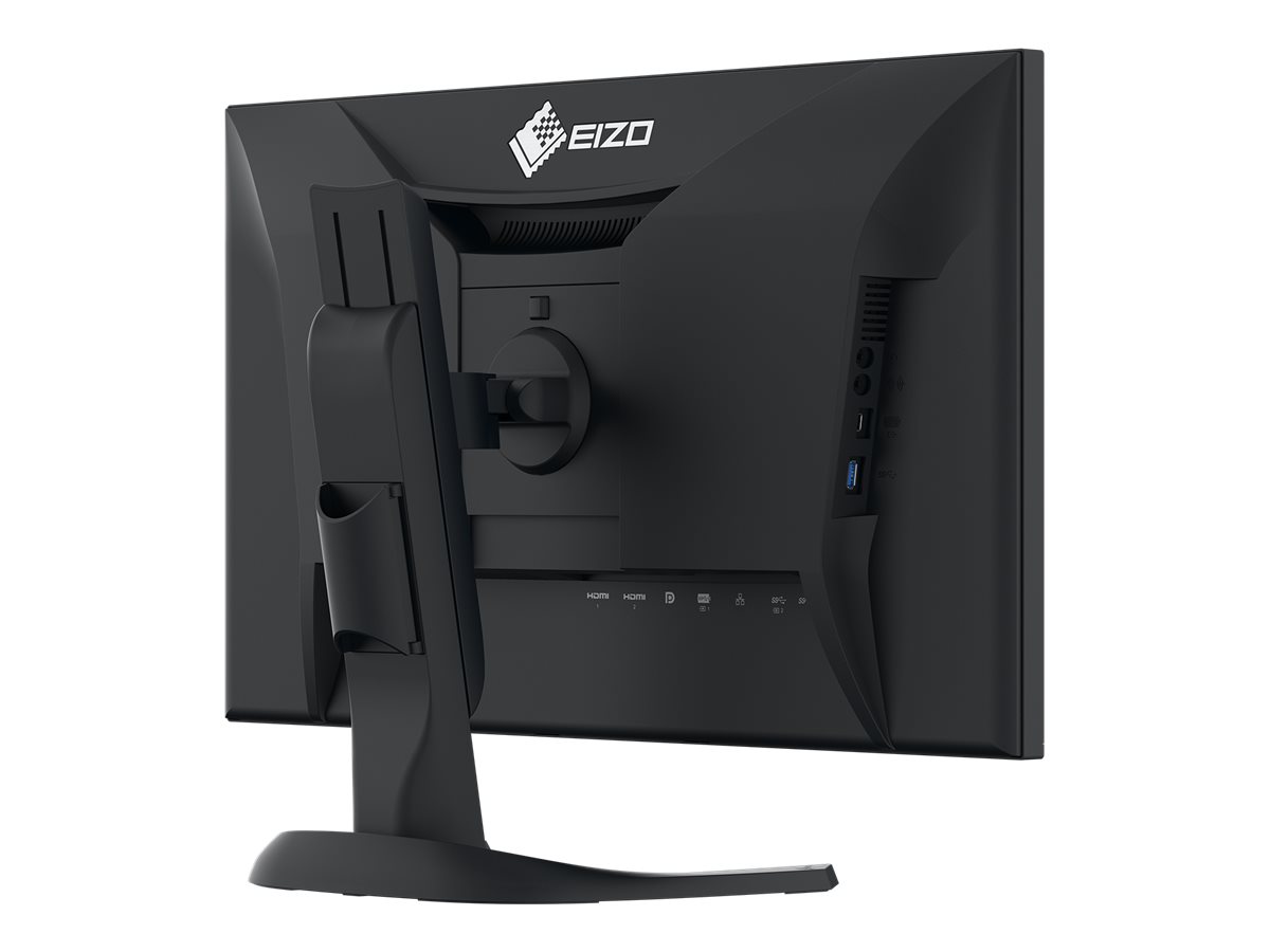 EIZO FlexScan EV2740X - Mit FlexStand - LED-Monitor - 68.5 cm (27") - 3840 x 2160 4K - IPS - 350 cd/m² - 2000:1 - 5 ms - 2xHDMI, DisplayPort, 2xUSB-C - Lautsprecher - Schwarz