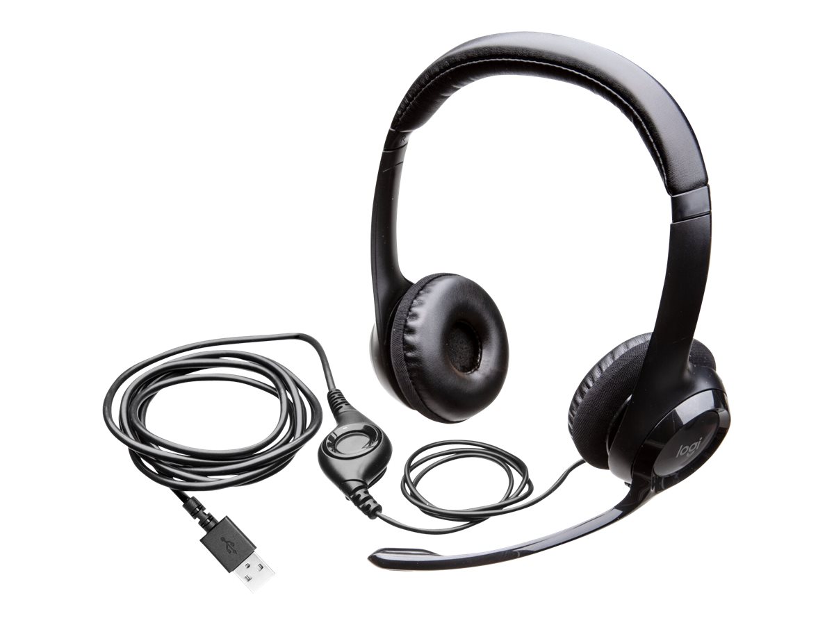 Logitech USB Headset H390 - Headset - ohrumschließend - kabelgebunden