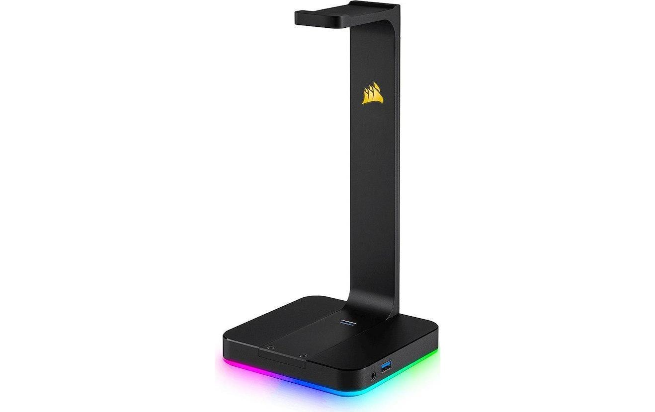 Corsair Gaming ST100 RGB Premium Headset Stand - Soundkarte - 16-Bit - 48 kHz - Stereo - USB 3.1 Gen 1