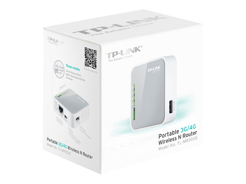 TP-Link TL-MR3020 - v3 - Wireless Router - Wi-Fi - Desktop
