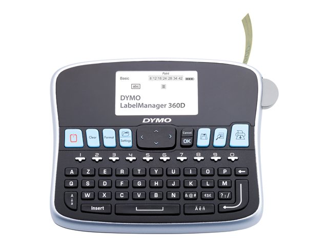 DYMO LabelMANAGER 360D - Beschriftungsgerät - s/w - Thermotransfer