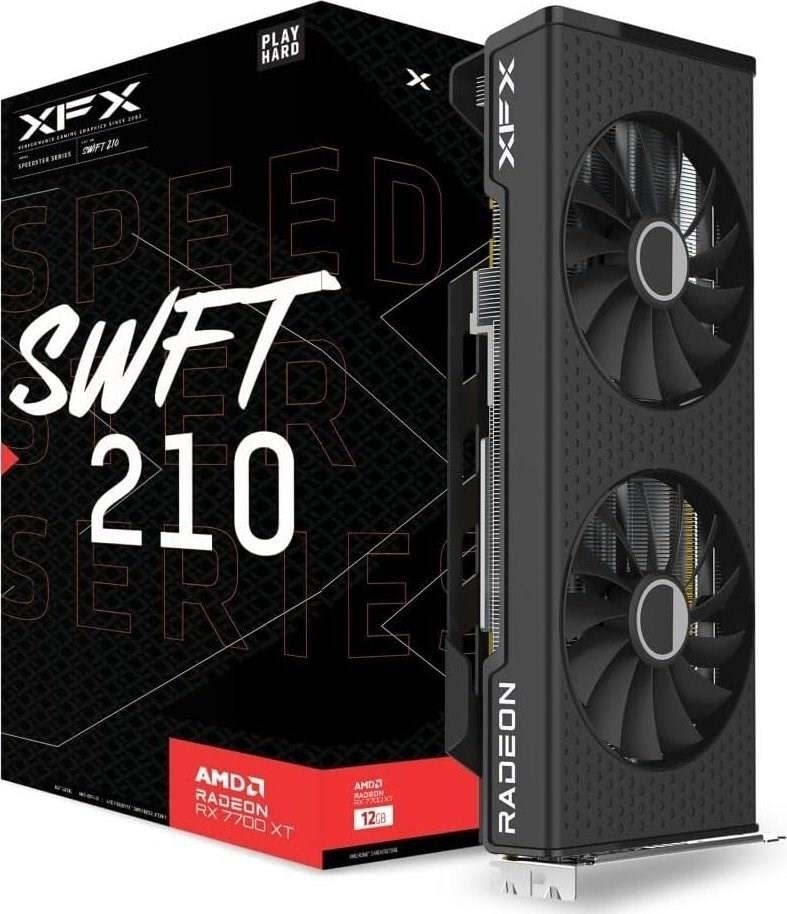 XFX Rx 7700 Xt Speedster SWFT210 Black Edition Gddr6 - Grafikkarte - PCI-Express