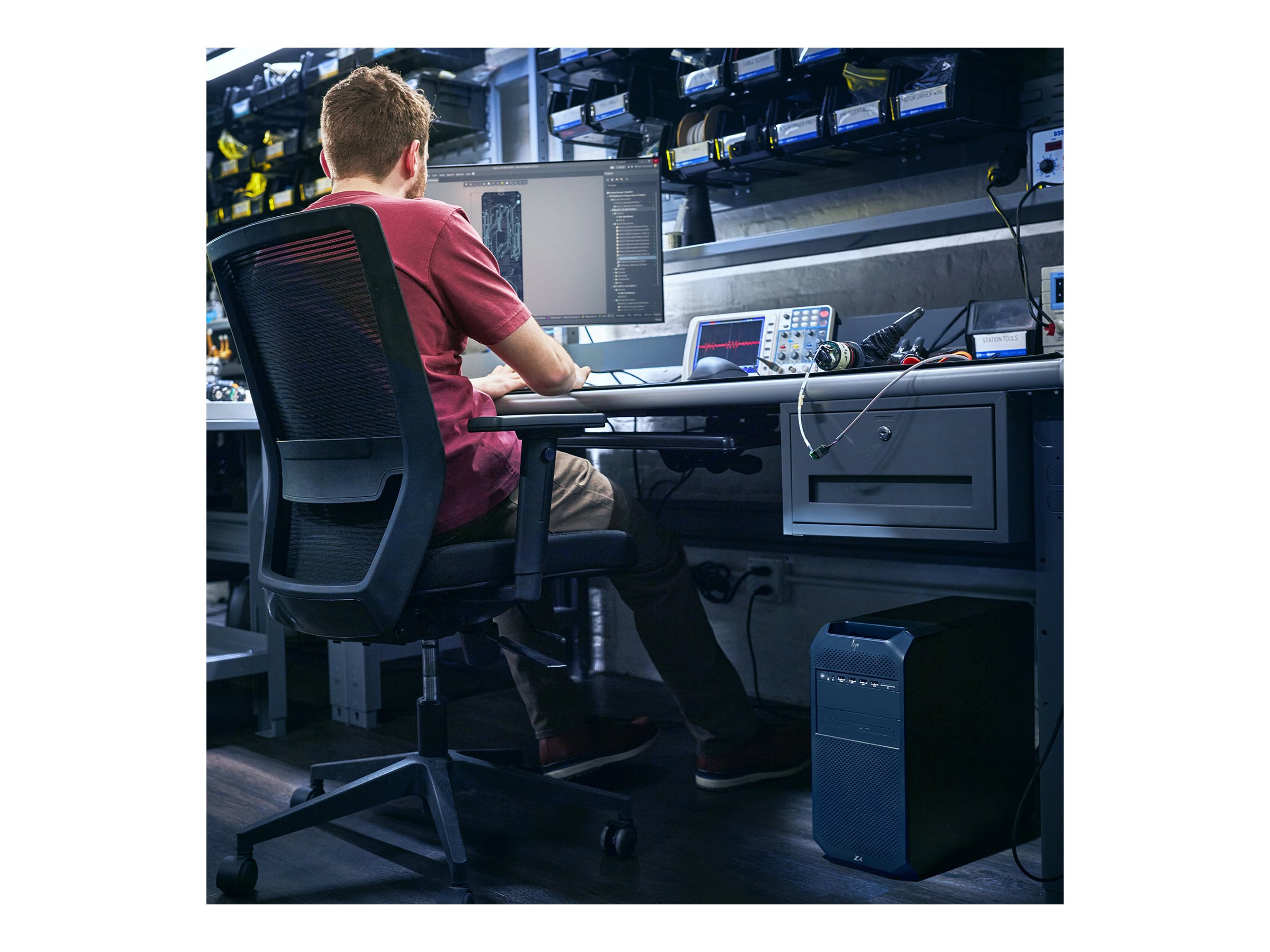 HP Workstation Z4 G5 - Tower - Xeon W W5-2545 3.5 GHz - 64 GB - SSD 1 TB - Deutsch