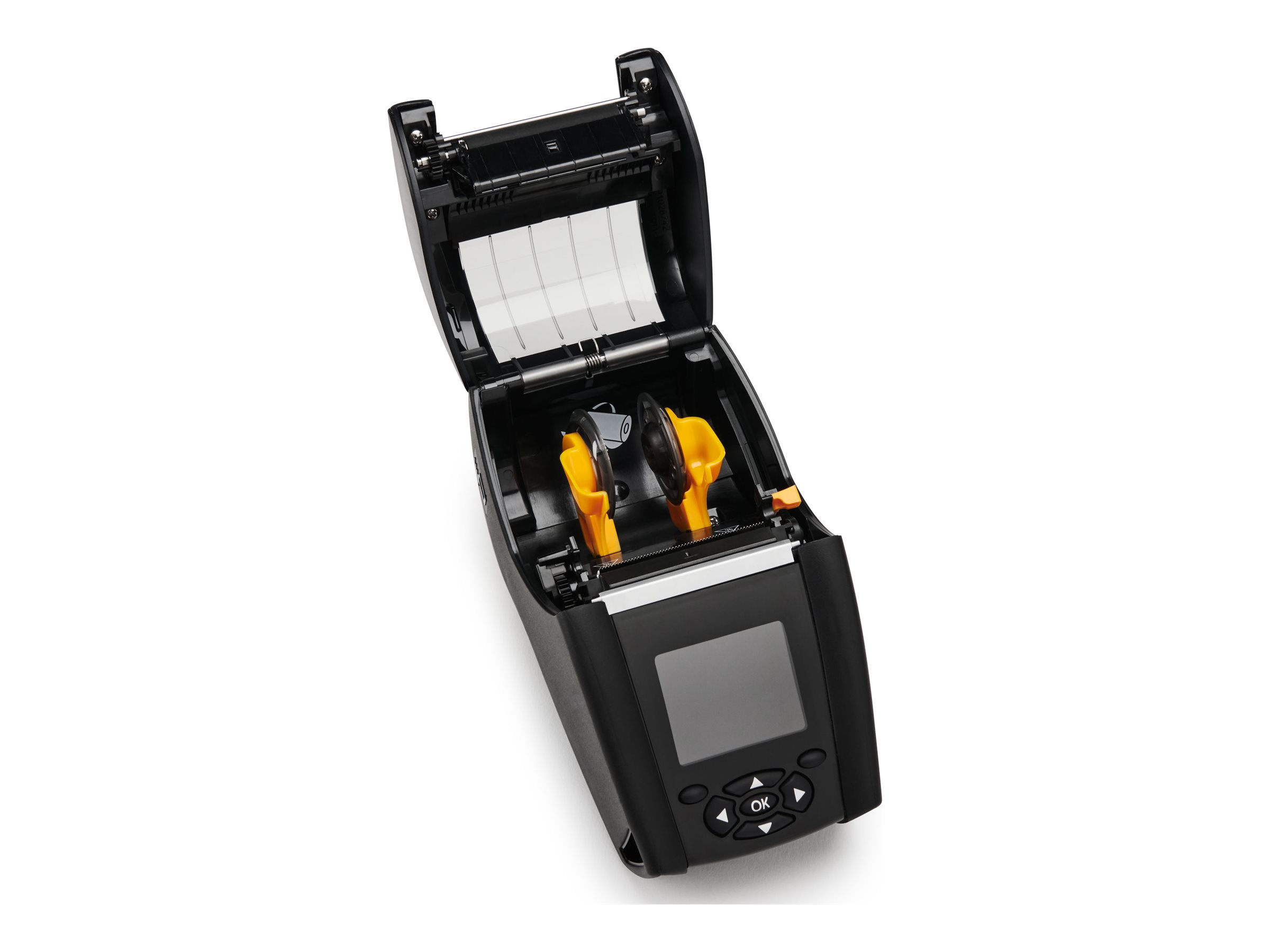 ZEBRA DT Printer ZQ610 Plus 2_/48mm_ English/Latin fonts,BT 4.x, Linered platen, 0.75_ core, Group E, Shoulder strap, Belt clip (ZQ61-AUFAE14-00)