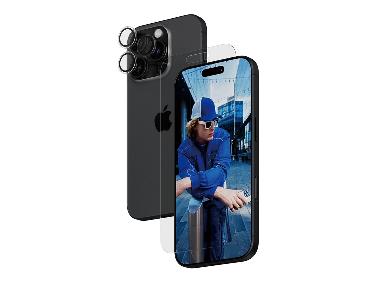 PanzerGlass - 2-in-1 Pack - Schutzkit Display/Objektiv für Handy - Glas - für Apple iPhone 16 Pro