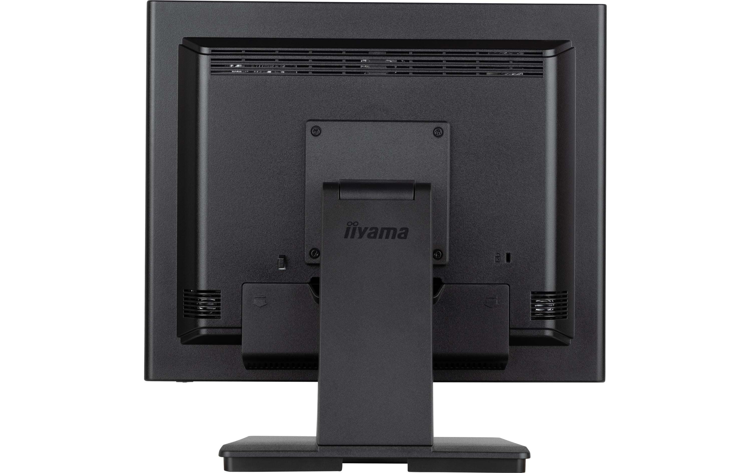 iiyama ProLite T1731SR-B1S - LED-Monitor - 43.2 cm (17") - Touchscreen - 1280 x 1024 - TN - 250 cd/m² - 1000:1 - 5 ms - HDMI, VGA, DisplayPort - Lautsprecher - Schwarz, Matte