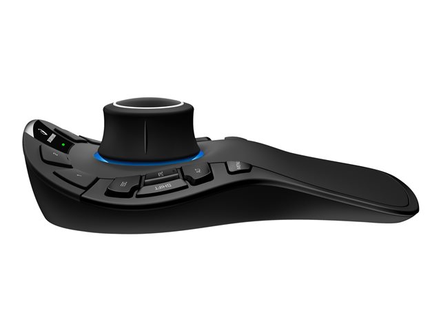 3Dconnexion SpaceMouse Pro Wireless - Bluetooth Edition - 3D-Maus - 2.4 GHz
Bluetooth
USB-C