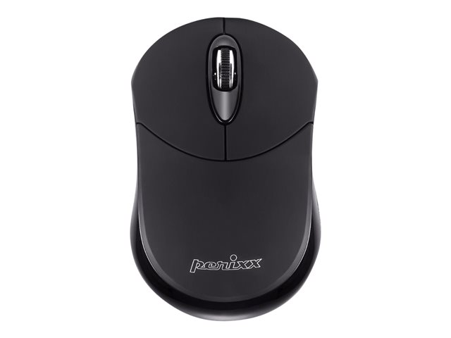 Perixx PERIMICE-802 - Maus - Bluetooth 3.0 - Schwarz (matt & glänzend)