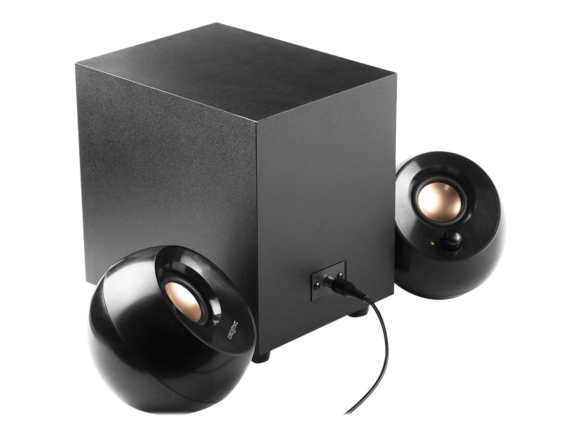 Creative Pebble Plus - Lautsprechersystem - für PC