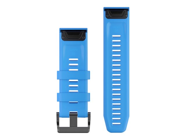 Garmin QuickFit - Uhrarmband für Smartwatch - Cyanblau - für D2; Descent Mk1; fenix 5X; fenix 5X; tactix Charlie, Delta, Delta - Solar Edition